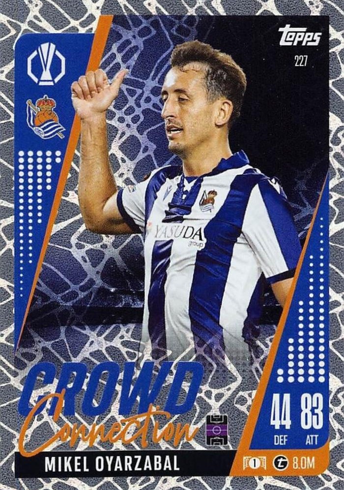 Mikel Oyarzabal 2024 Topps Match Attax UEFA Club Competitions Extra
