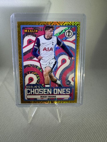 Mikey Moore 2024 Topps Merlin Chrome Gold /50