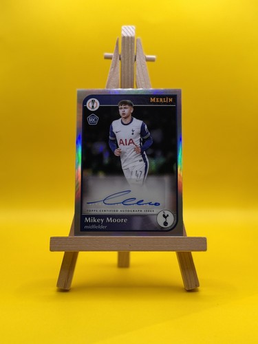 Mikey Moore 2024 Topps Merlin Chrome Refractor