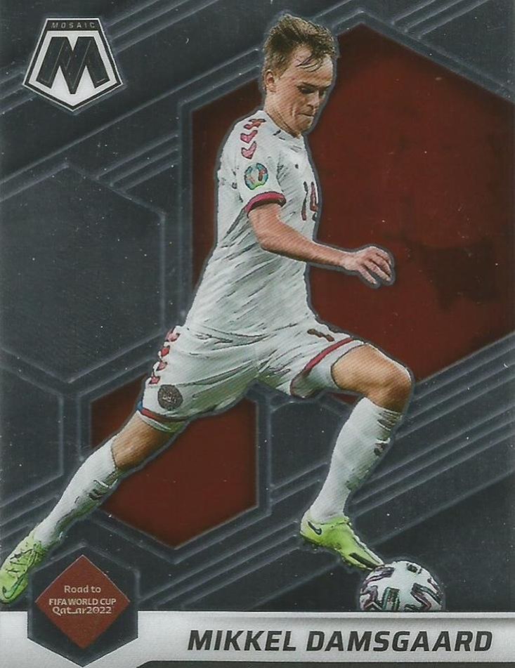 Mikkel Damsgaard 2021 Panini Mosaic Road to FIFA World Cup