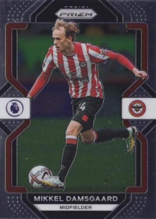 Mikkel Damsgaard 2022 Panini Prizm Premier League 3