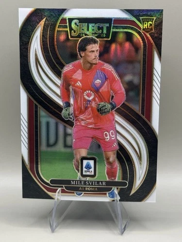 Mile Svilar 2024 Panini Select White Prizm /20