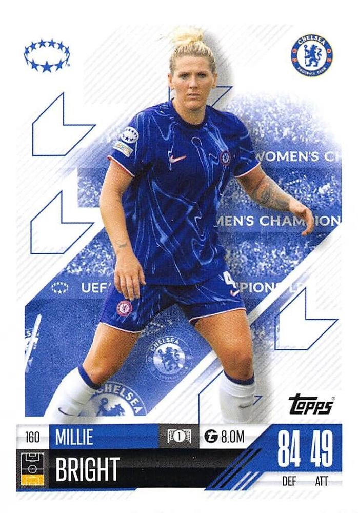 Millie Bright 2024 Topps Match Attax UEFA Club Competitions Extra