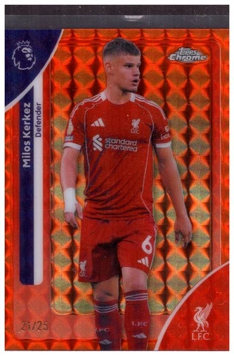Milos Kerkez 2025 Topps Chrome /25
