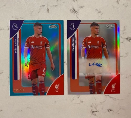 Milos Kerkez 2025 Topps Chrome /299