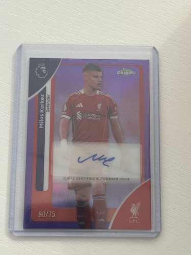 Milos Kerkez 2025 Topps Chrome /75