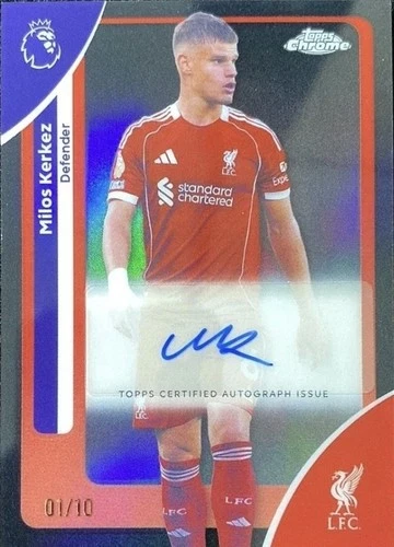 Milos Kerkez 2025 Topps Chrome Black Refractor /10