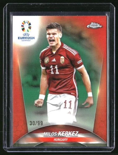 Milos Kerkez 2024 Topps Chrome Color Match /99
