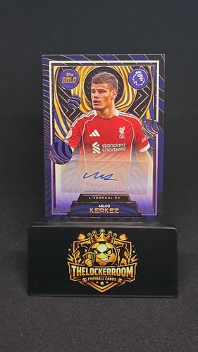 Milos Kerkez 2025 Topps Chrome Gold