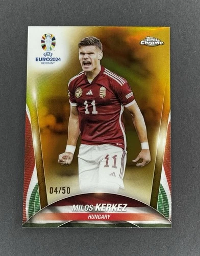 Milos Kerkez 2024 Topps Chrome Gold /50
