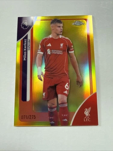 Milos Kerkez 2026 Topps Chrome Gold Wave /275
