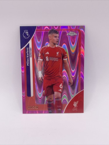 Milos Kerkez 2026 Topps Chrome Pink Raywave /250