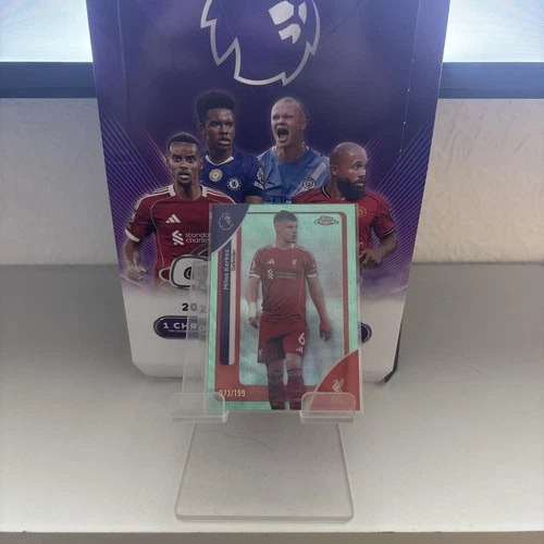 Milos Kerkez 2025 Topps Chrome Premier League Refractor /199