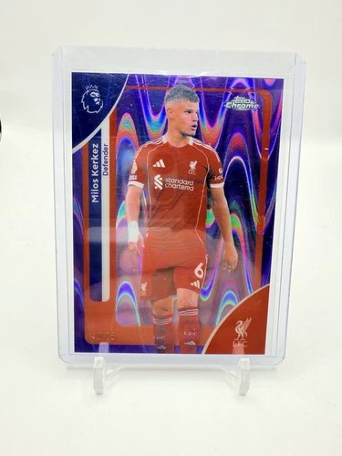 Milos Kerkez 2026 Topps Chrome Purple Wave /75
