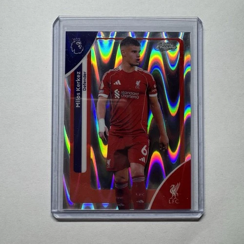 Milos Kerkez 2026 Topps Chrome RayWave Refractor