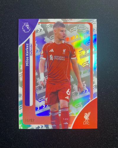 Milos Kerkez 2025 Topps Chrome Refractor /92
