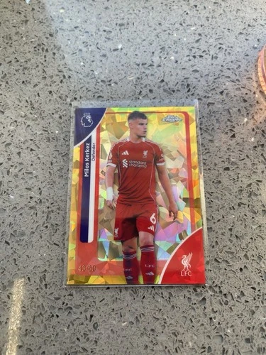 Milos Kerkez 2025 Topps Chrome Sapphire 43/50