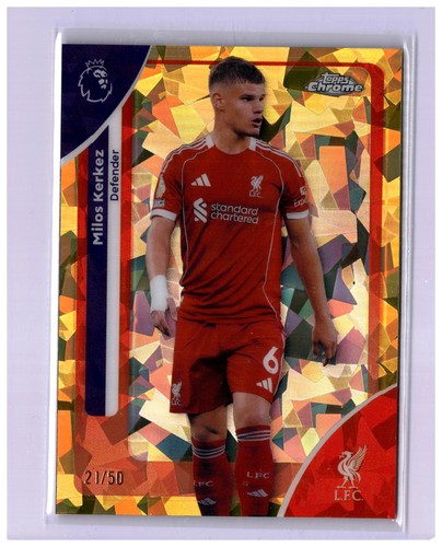 Milos Kerkez 2025 Topps Chrome Sapphire /50