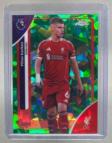 Milos Kerkez 2026 Topps Chrome Sapphire Green /99