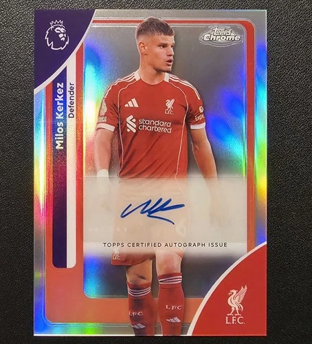 Milos Kerkez 2026 Topps Chrome Silver