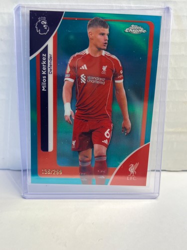 Milos Kerkez 2026 Topps Chrome Teal /299