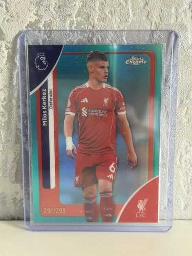 Milos Kerkez 2025 Topps Chrome Teal Refractor /299