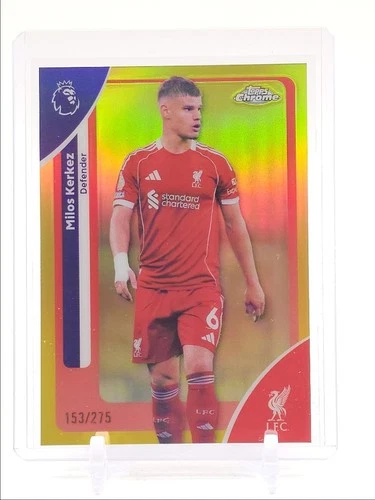 Milos Kerkez 2026 Topps Chrome Yellow /275