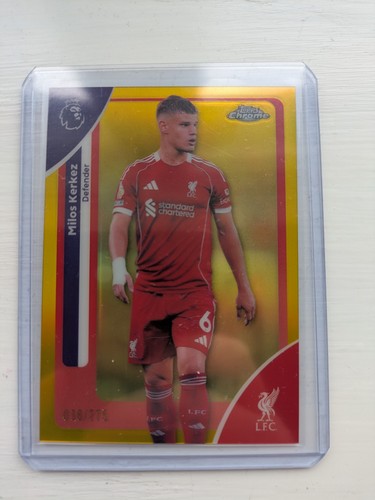 Milos Kerkez 2025 Topps Chrome Yellow 88/275