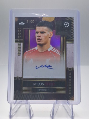 Milos Kerkez 2025 Topps Deco /50