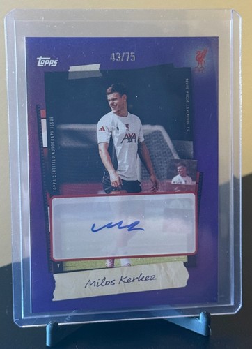 Milos Kerkez 2025 Topps Focus /75