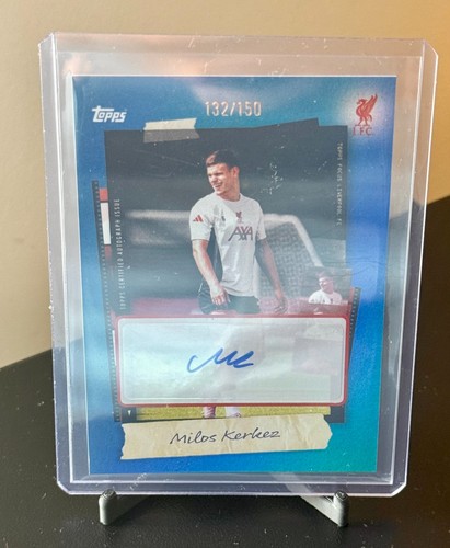 Milos Kerkez 2025 Topps Focus Blue /150