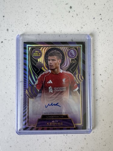 Milos Kerkez 2025 Topps Gold Gold /50