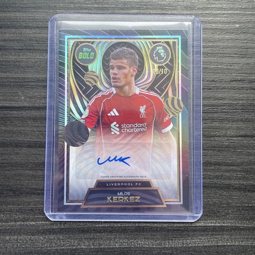 Milos Kerkez 2025 Topps Gold Premier League Gold /10