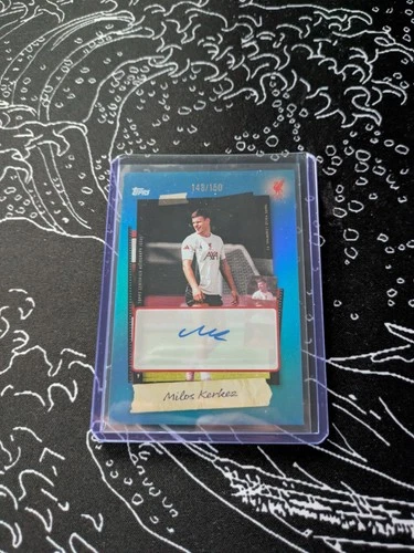 Milos Kerkez 2026 Topps Liverpool Focus /150