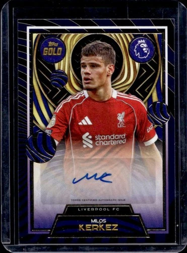 Milos Kerkez 2025 Topps Oro