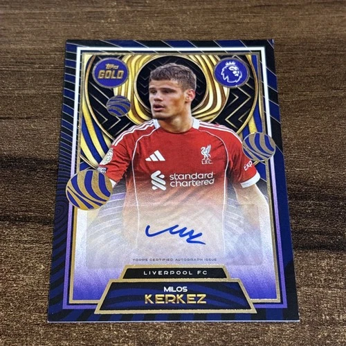 Milos Kerkez 2025 Topps Premier Gold