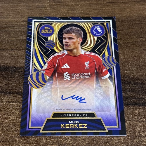 Milos Kerkez 2025 Topps Premier Gold Gold