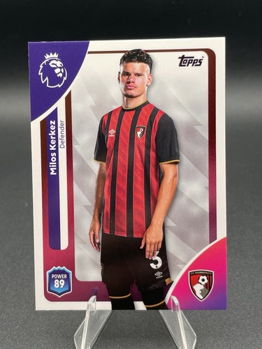 Milos Kerkez 2025 Topps Premier League