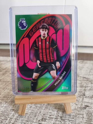 Milos Kerkez 2025 Topps Premier League /99