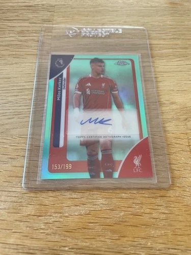 Milos Kerkez 2025 Topps Premier League Chrome /199