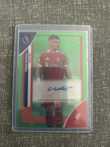 Milos Kerkez 2026 Topps Premier League Cromo 42/99