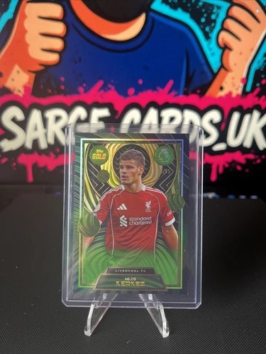 Milos Kerkez 2026 Topps Premier League Gold /75