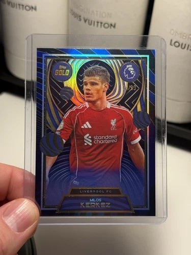 Milos Kerkez 2025 Topps Premier League Gold /99