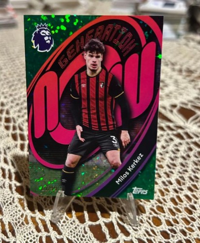 Milos Kerkez 2026 Topps Premier League Green /99