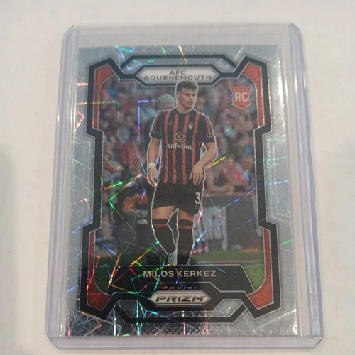 Milos Kerkez 2023 Panini Prizm Premier League Lazer Prizm