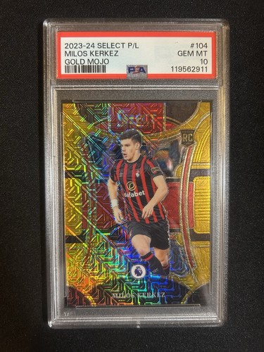 Milos Kerkez 2023 Panini Select Gold Mojo