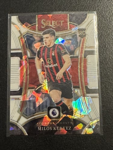 Milos Kerkez 2024 Panini Select White Cracked Ice /85