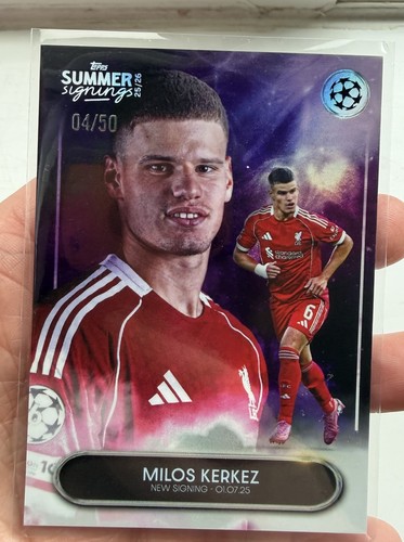 Milos Kerkez 2025 Topps UCC /50