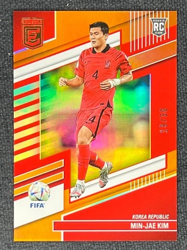Min-Jae Kim 2023 Panini Donruss Elite FIFA Orange 19/30