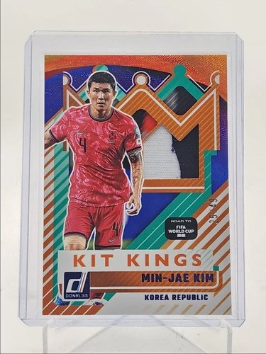 Min-Jae Kim 2025 Panini Donruss FIFA World Cup Blue Reyes /49